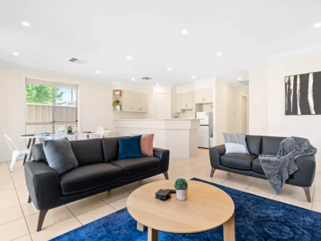 Full Leather Couch Touch Of Luxury - Richmond Cosmo West Residence